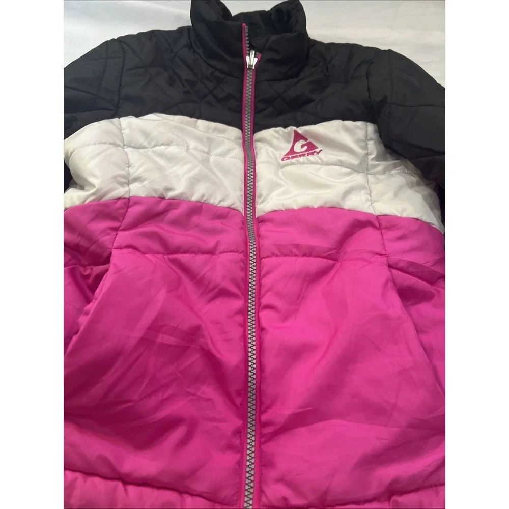Gerry Down Lightweight jacket Black Rose packable Warm Cute‎ Xs6 Hanging